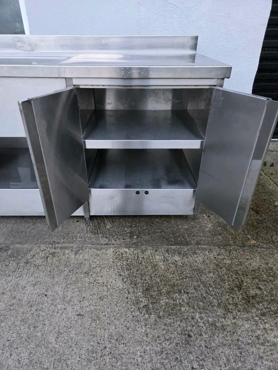 Heavy duty stainless steel sink - Image 4