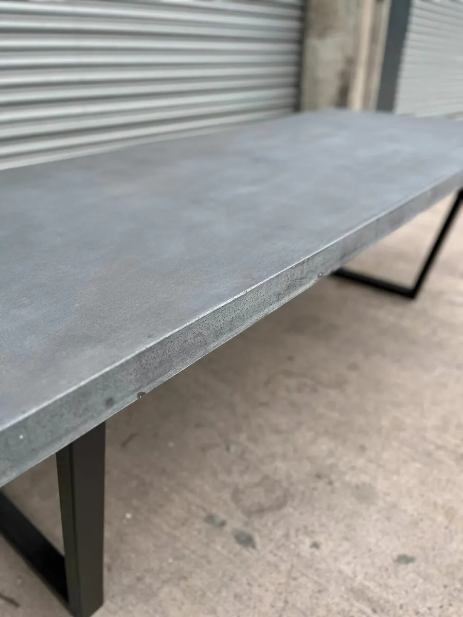 Concrete Garden Table - Image 2