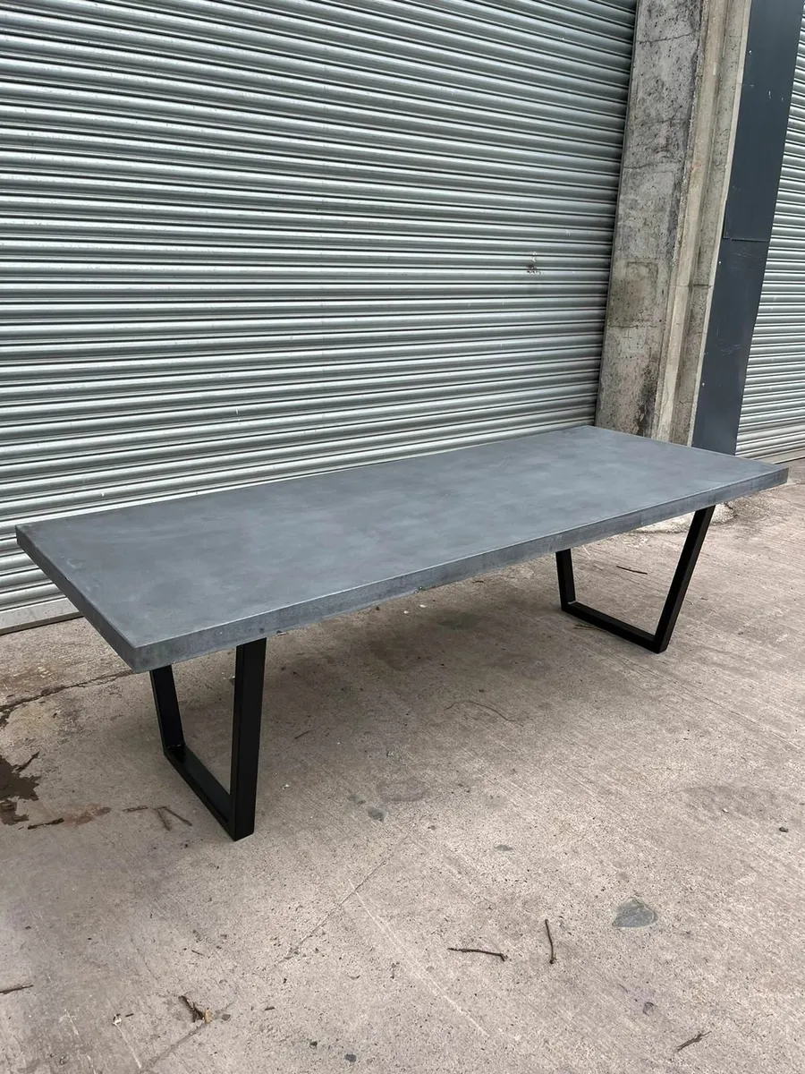 Concrete Garden Table - Image 3