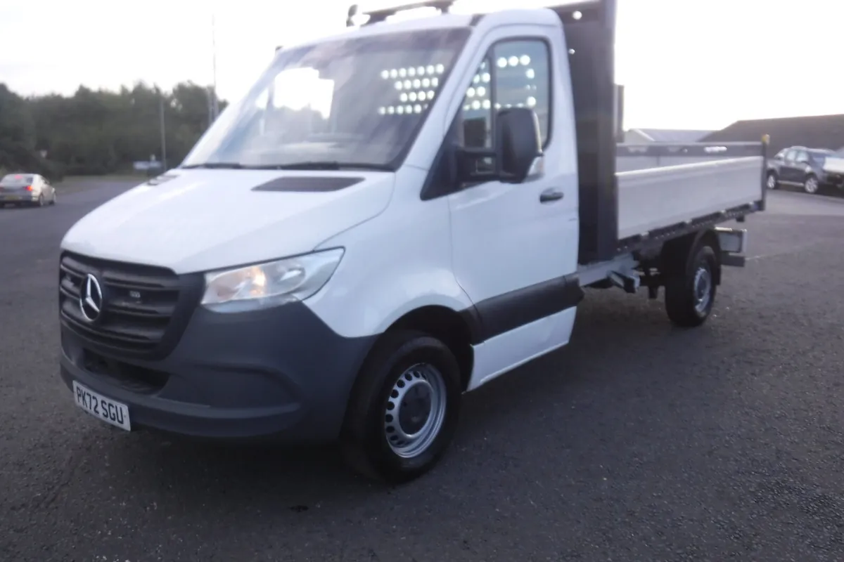 Mercedes Sprinter 315 2022 Dropside tipper 59408 m - Image 2