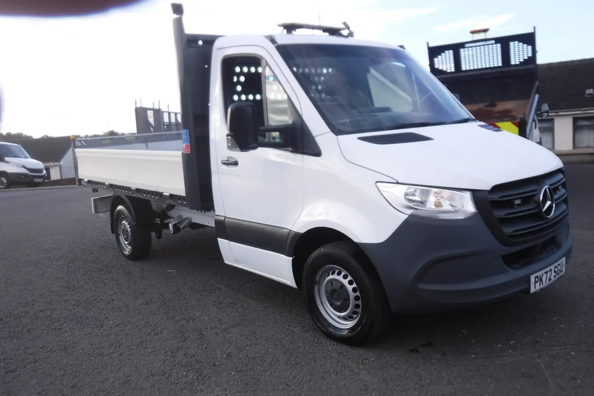Mercedes Sprinter 315 2022 Dropside tipper 59408 m - Image 1