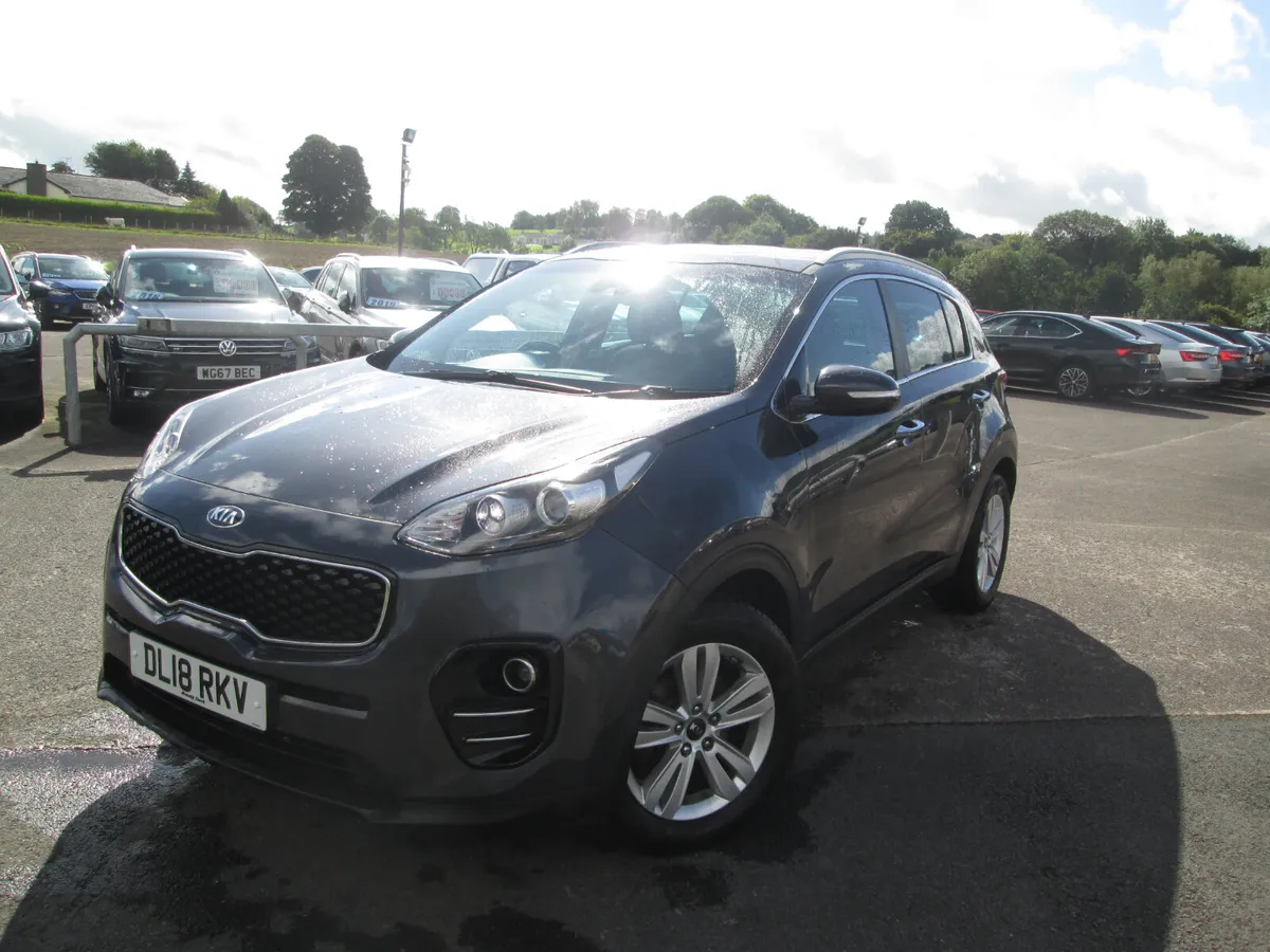 2018  KIA  SPORTAGE  1.7  CRDI  2  5DR  (SILVER) - Image 2