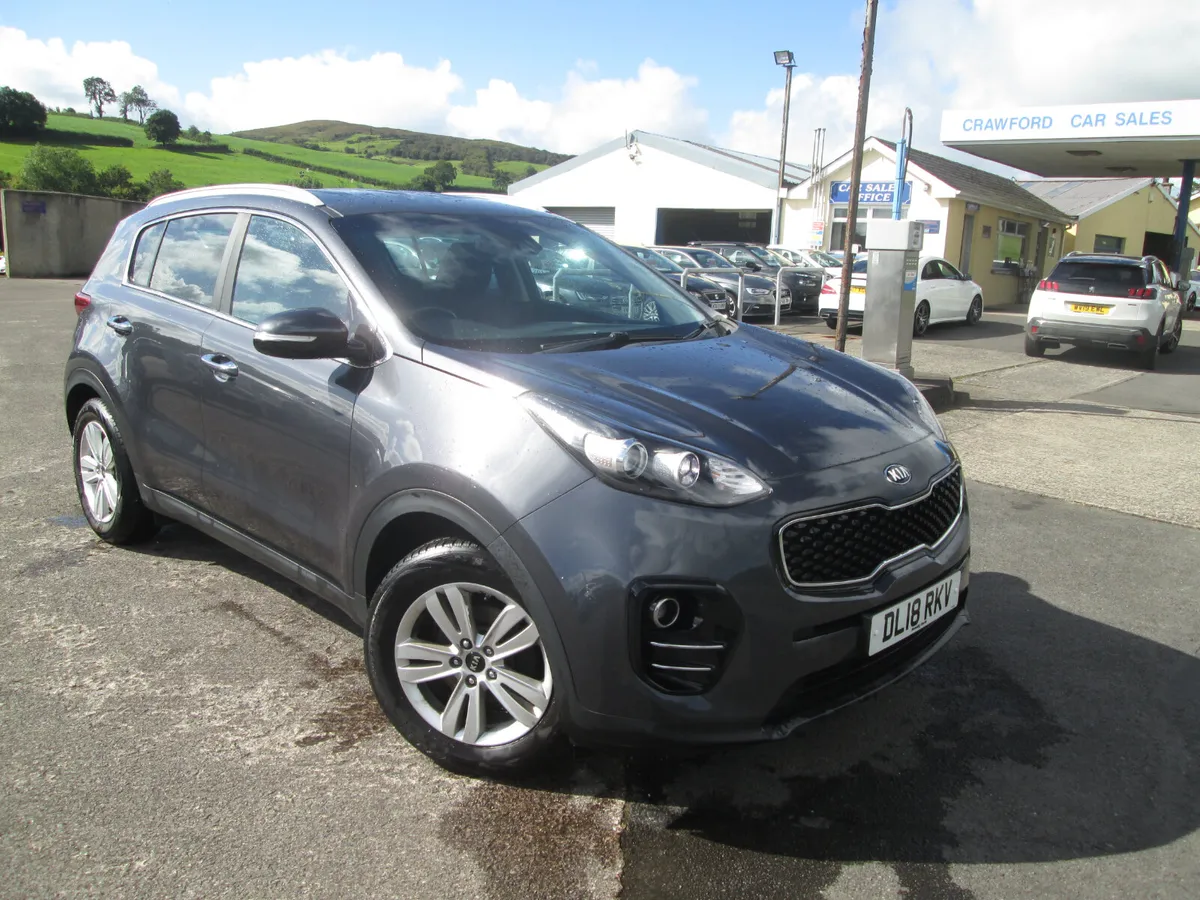 2018  KIA  SPORTAGE  1.7  CRDI  2  5DR  (SILVER) - Image 1