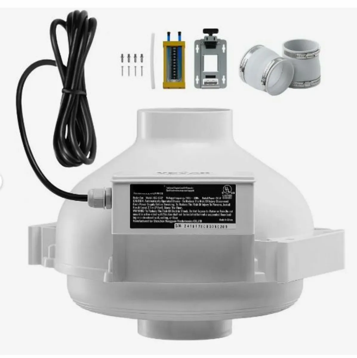 4" to 3.5" Mitigation Fan System Kit - Image 1