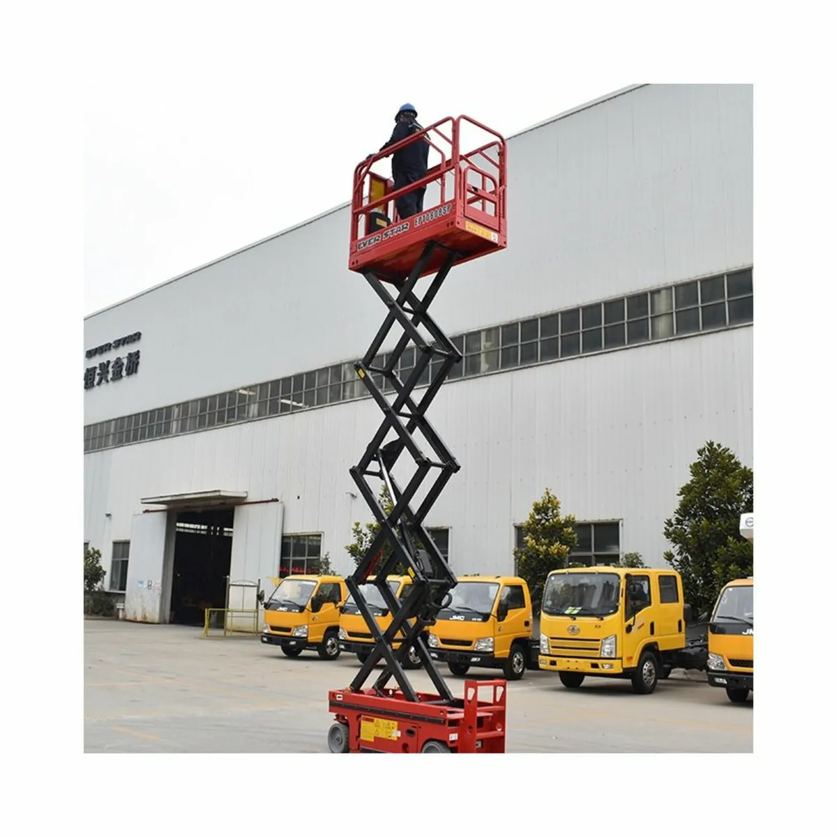 Everstar 8 Mtr Electric Scissor Lift - Image 1