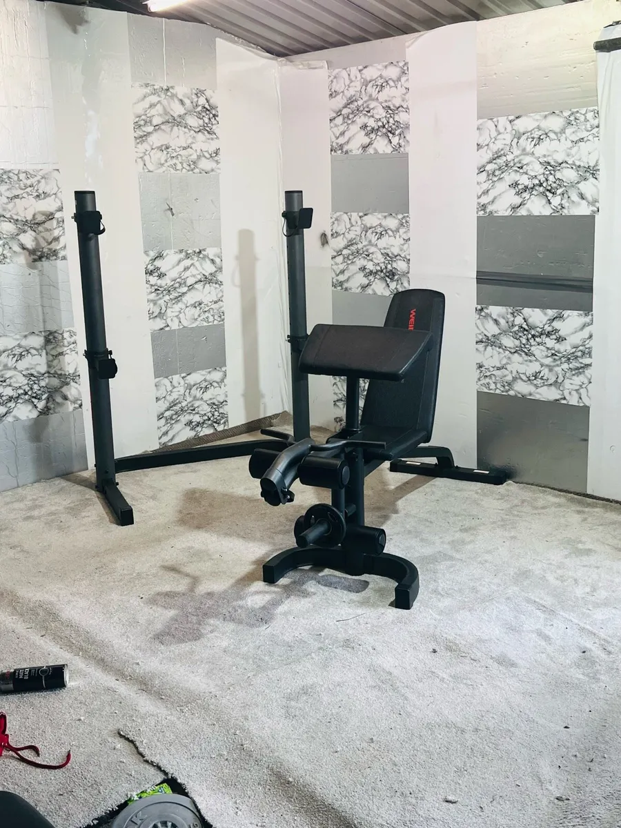 WIDER PRO LARGE OLYMPIC BENCH + RACK - Image 4