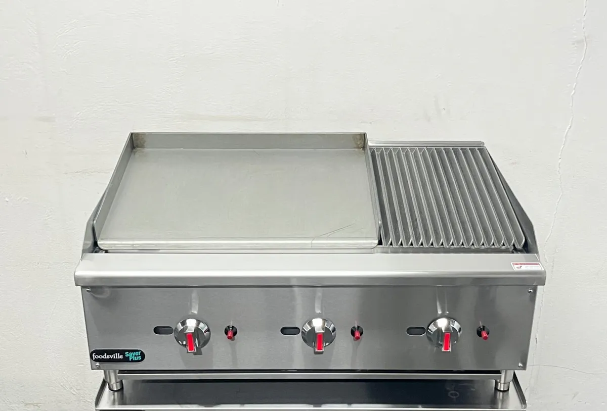 New Gas Griddle/ Chargrill- PAY OVER 3 MONTHS - Image 2