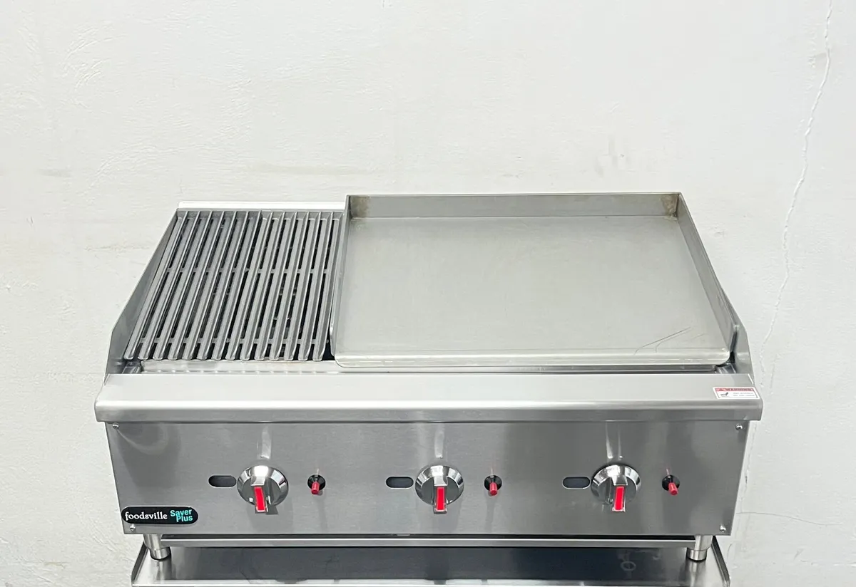 New Gas Griddle/ Chargrill- PAY OVER 3 MONTHS - Image 3