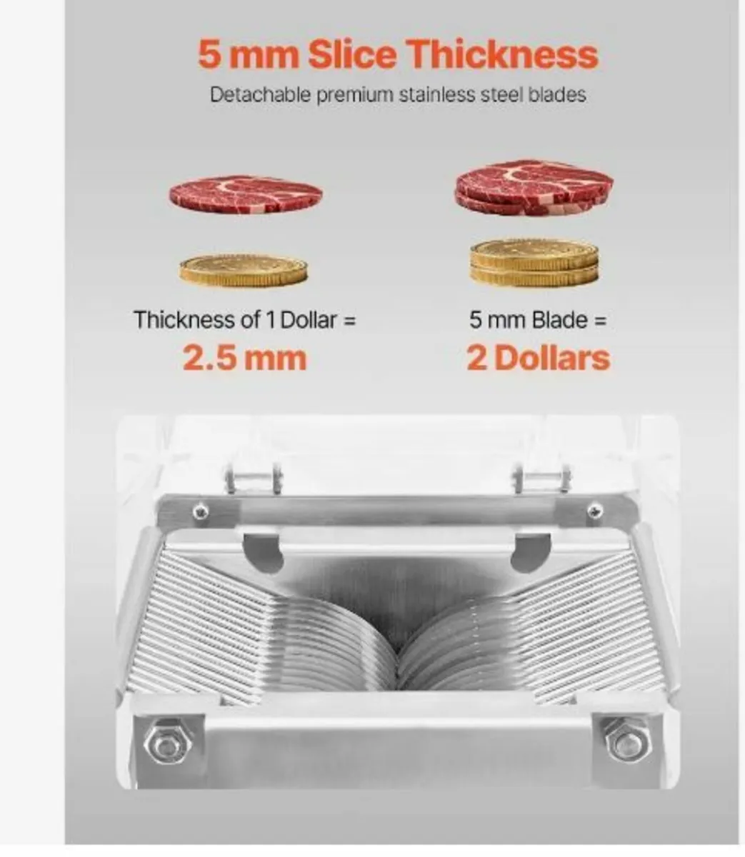 Electric Meat Cutter Machine 850W - Image 2