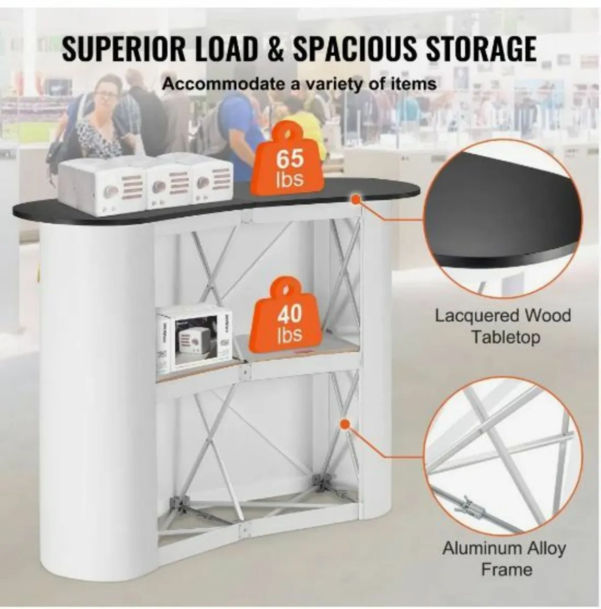 Portable Tradeshow Podium Table - Image 3