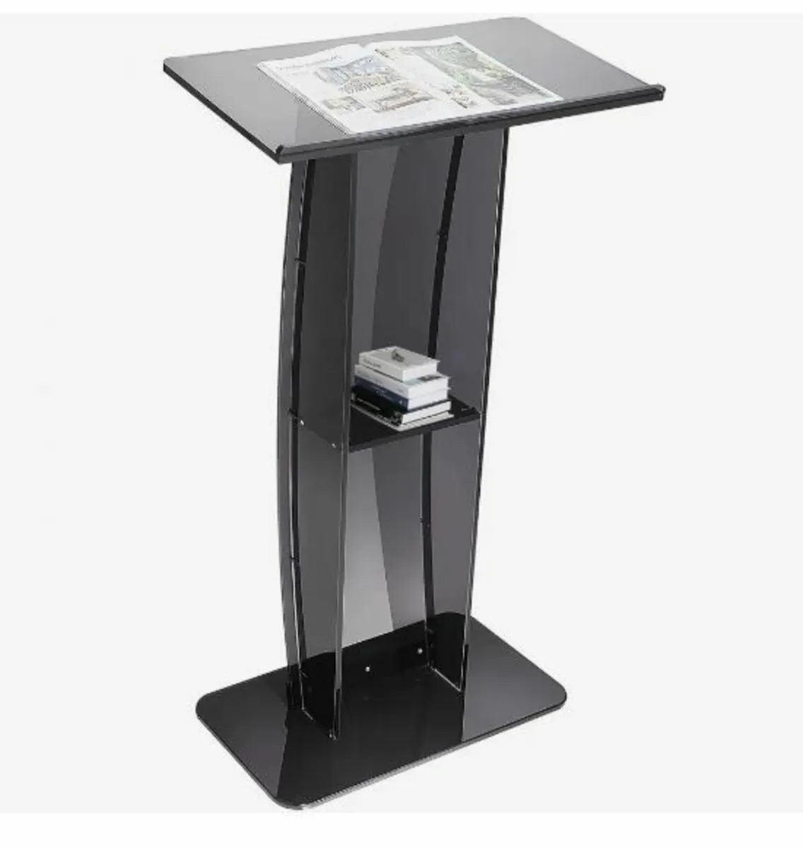 Acrylic Podium, 119 cm Tall - Image 4
