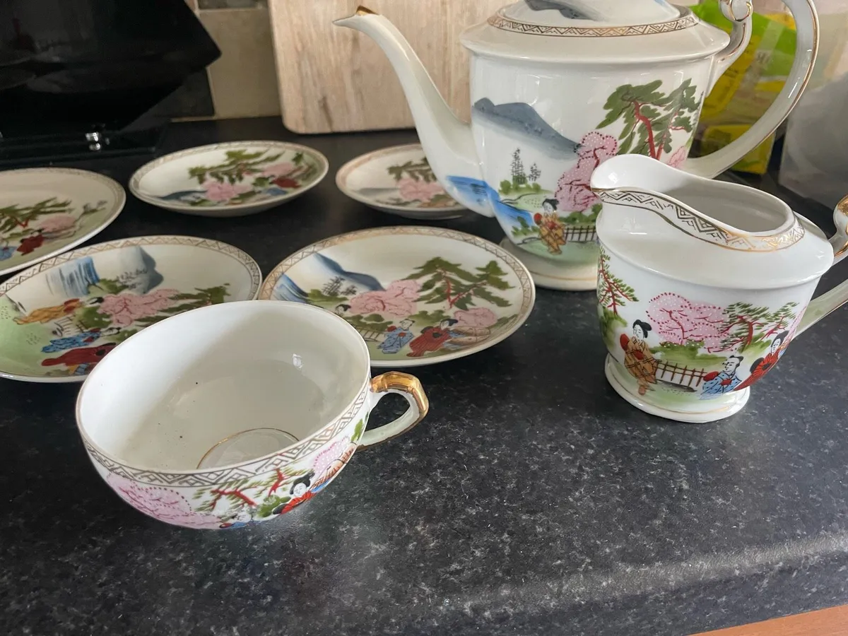 Japan eastern china tea set - Image 2