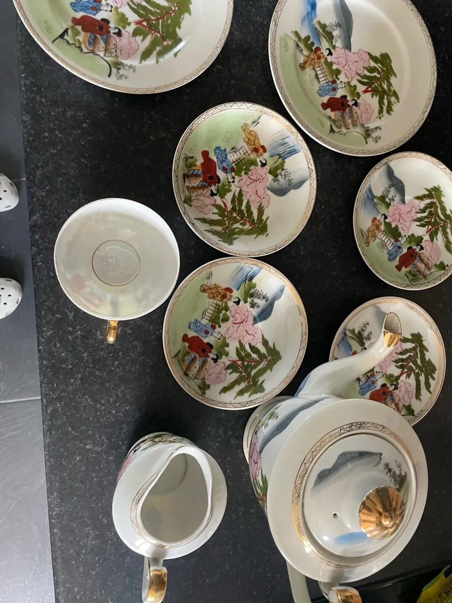 Japan eastern china tea set - Image 3