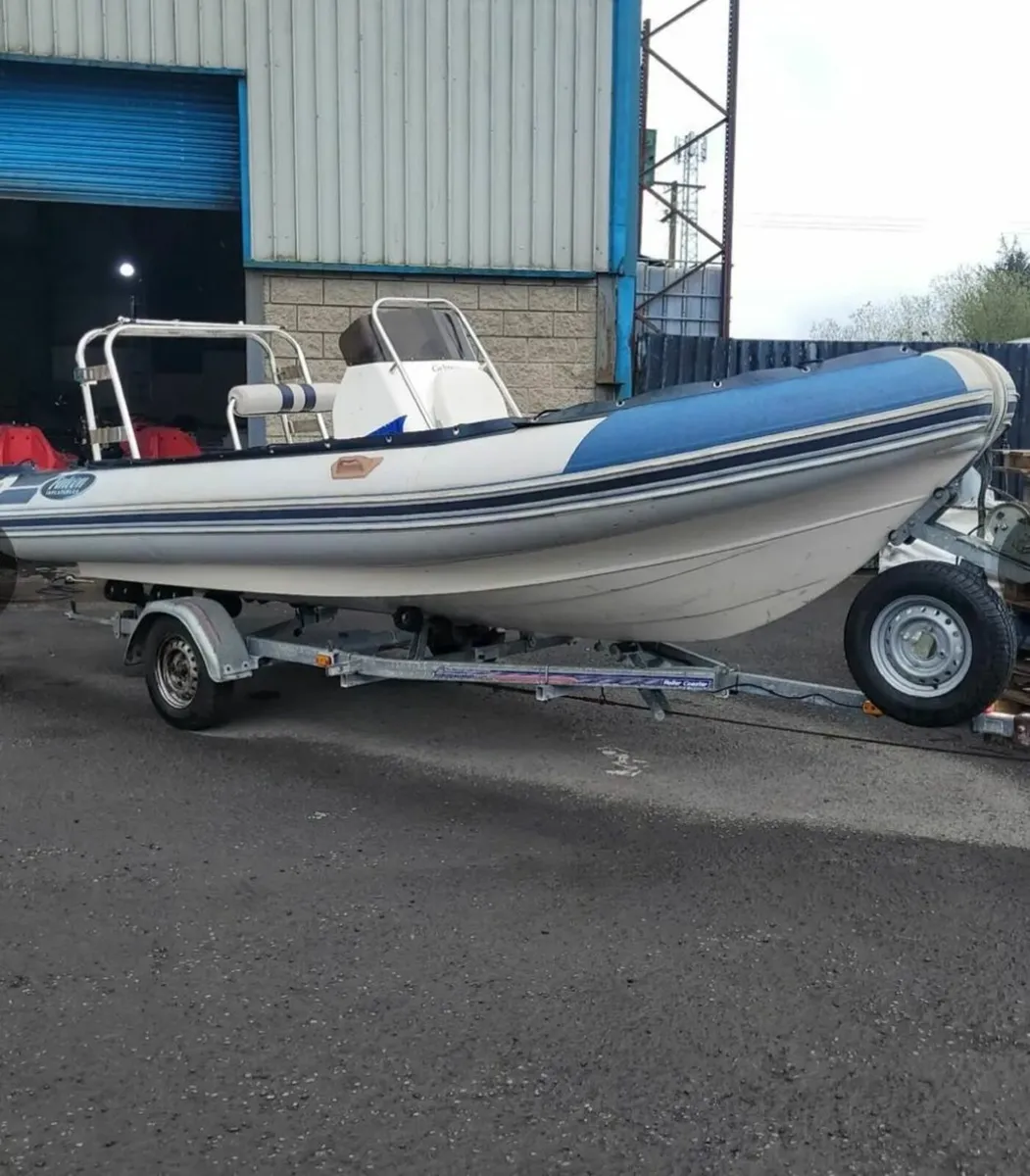 Falcon 5.75M rib + Hallmark Roller Coaster trailer - Image 1