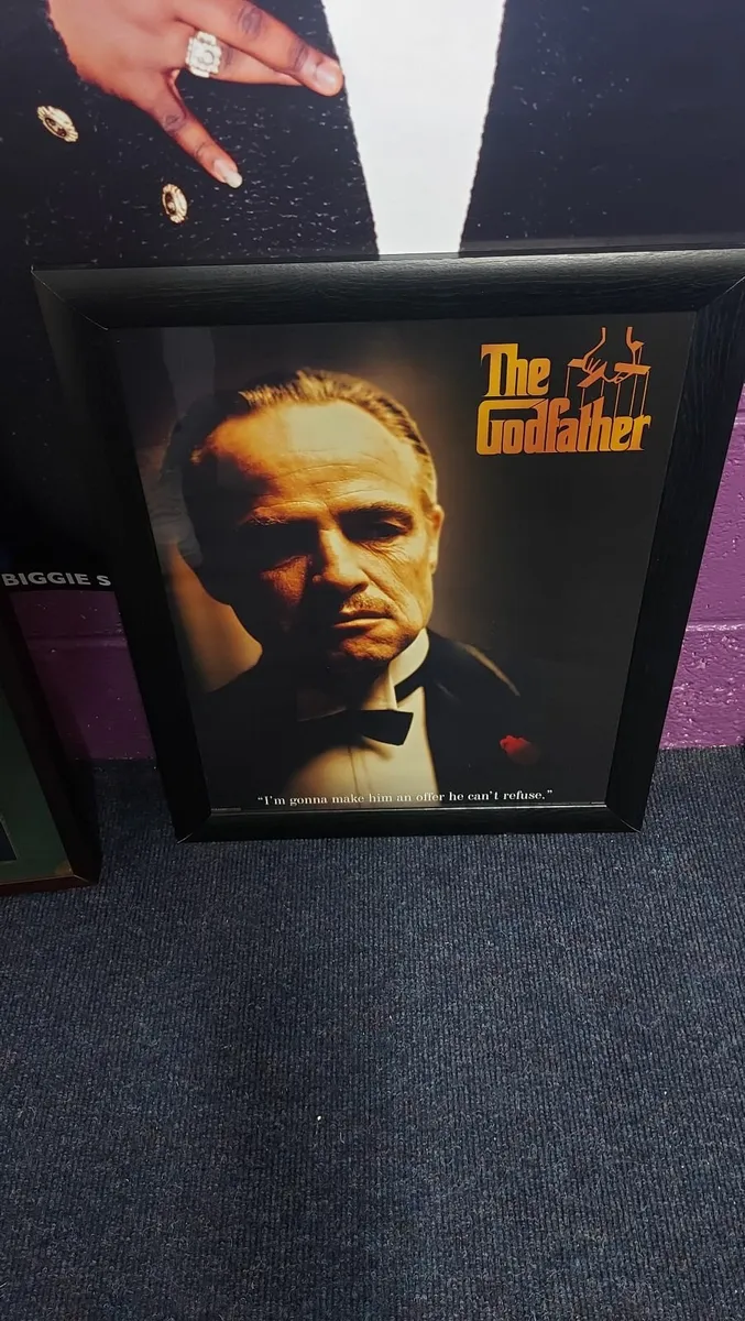 Movie and TV framed puctures - Image 2