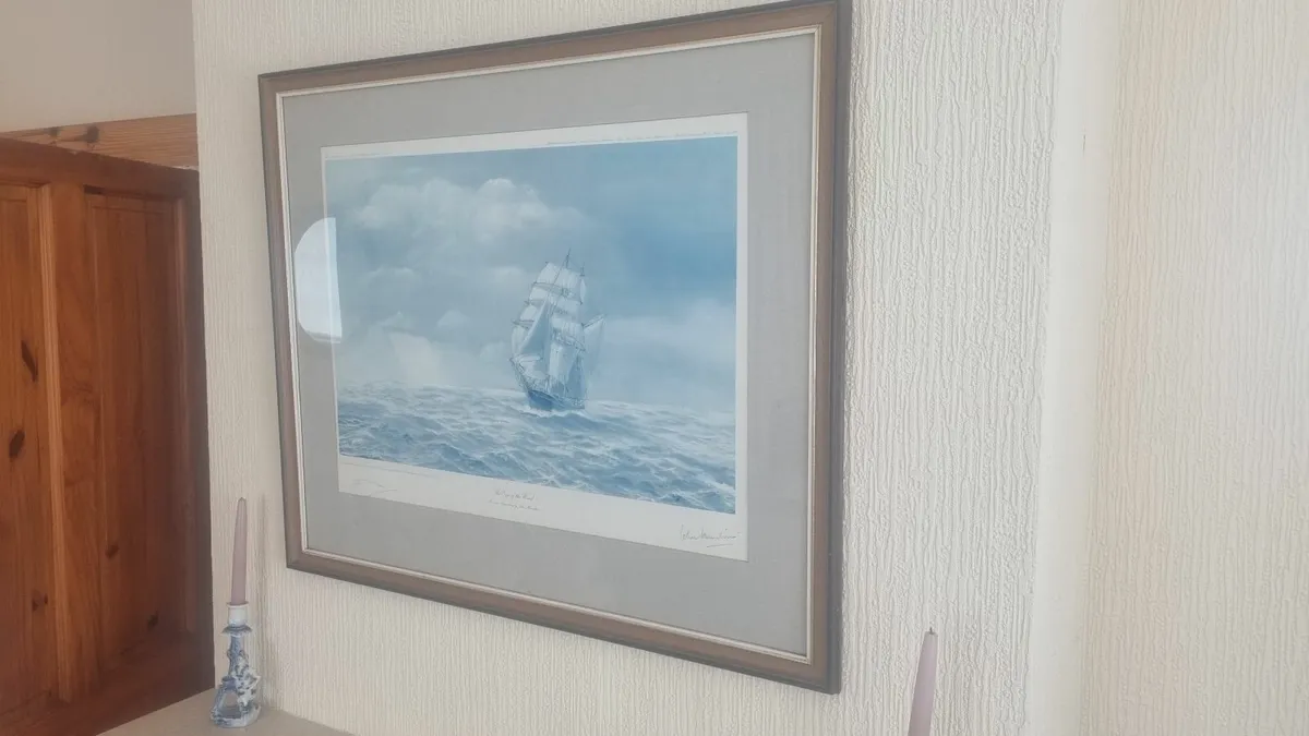 Framed Eye of the Wind Print - Image 2