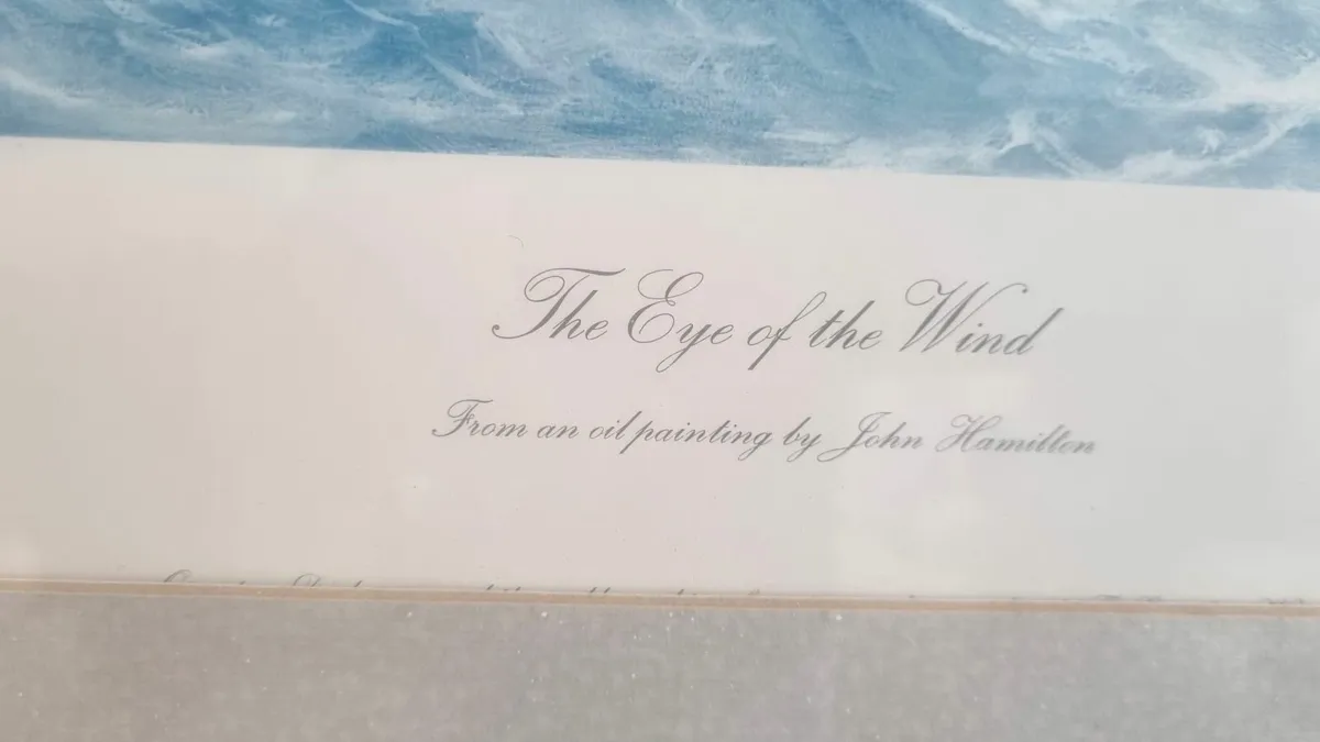 Framed Eye of the Wind Print - Image 3