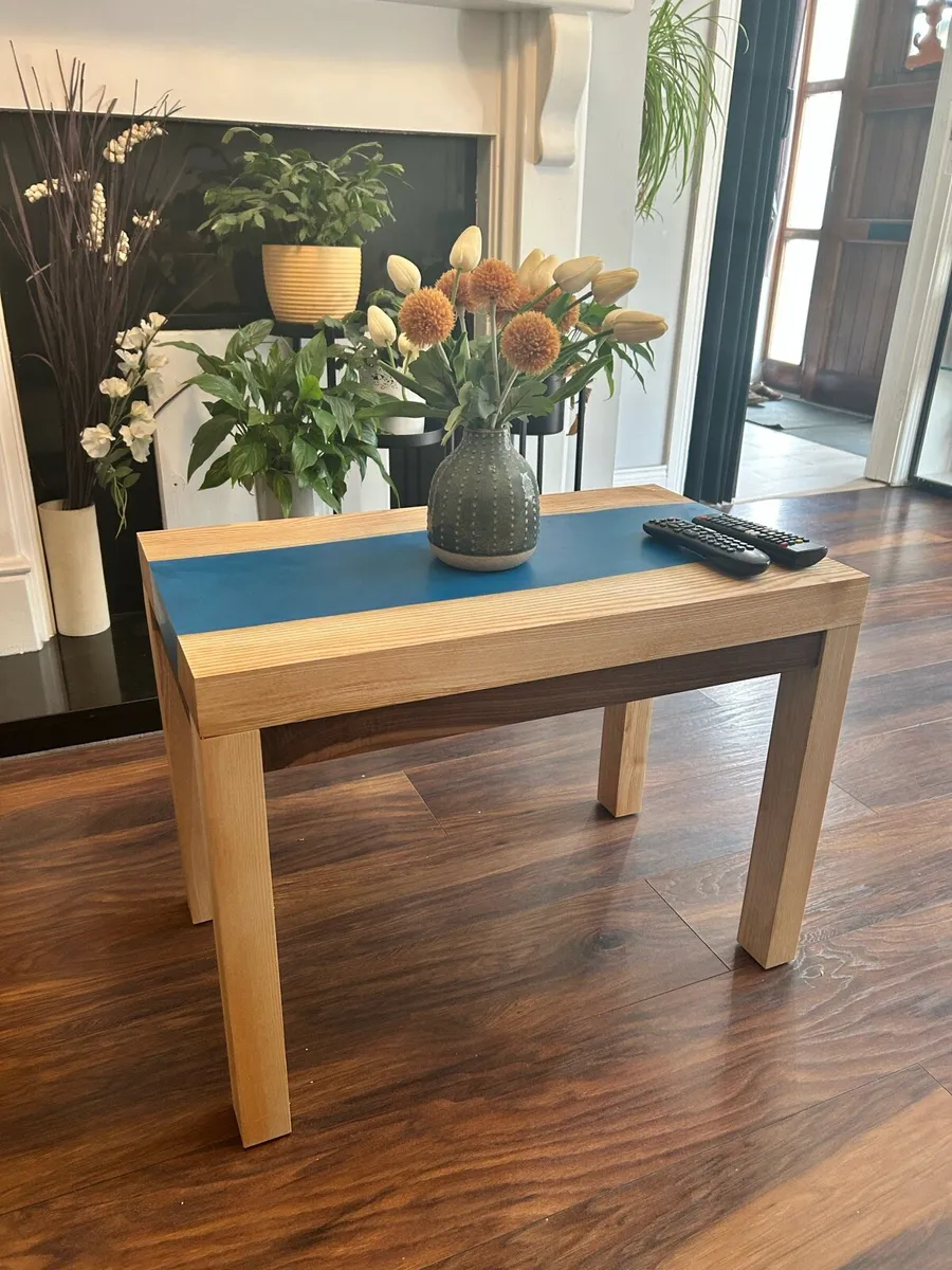 Handmade Ash & Walnut Coffee Table - Image 2