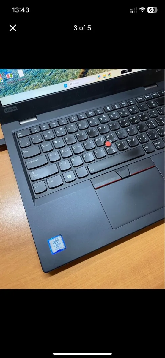 Lenovo Laptop i5 pro 8-256 windows - Image 3