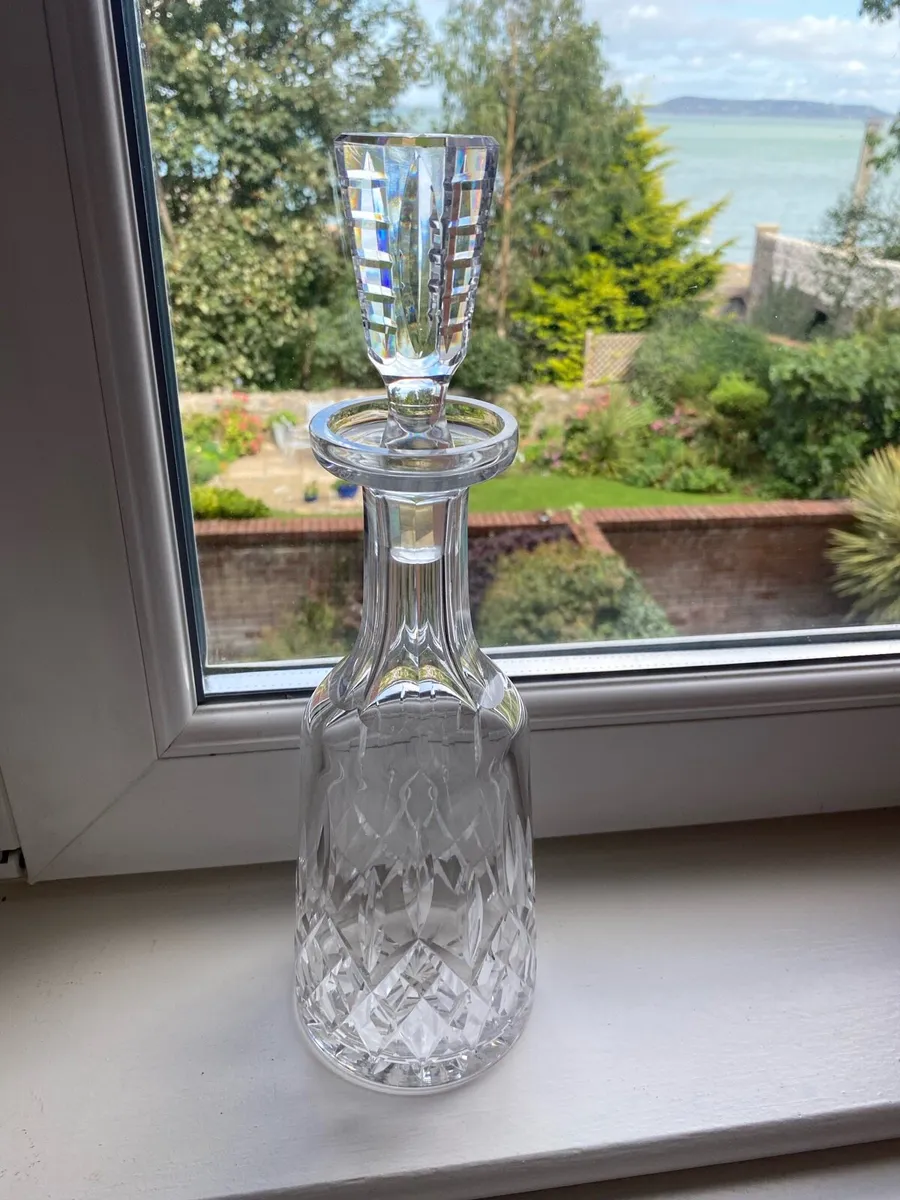 Vintage Waterford Crystal Lismore Decanter - Image 1