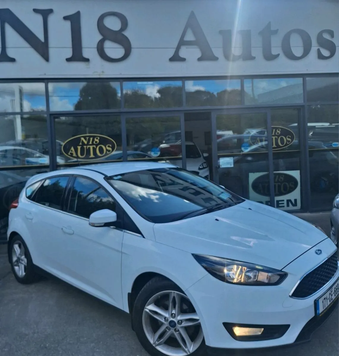 171 Ford Focus 1.0 Zetec Ecoboost NCT & Tax - Image 1