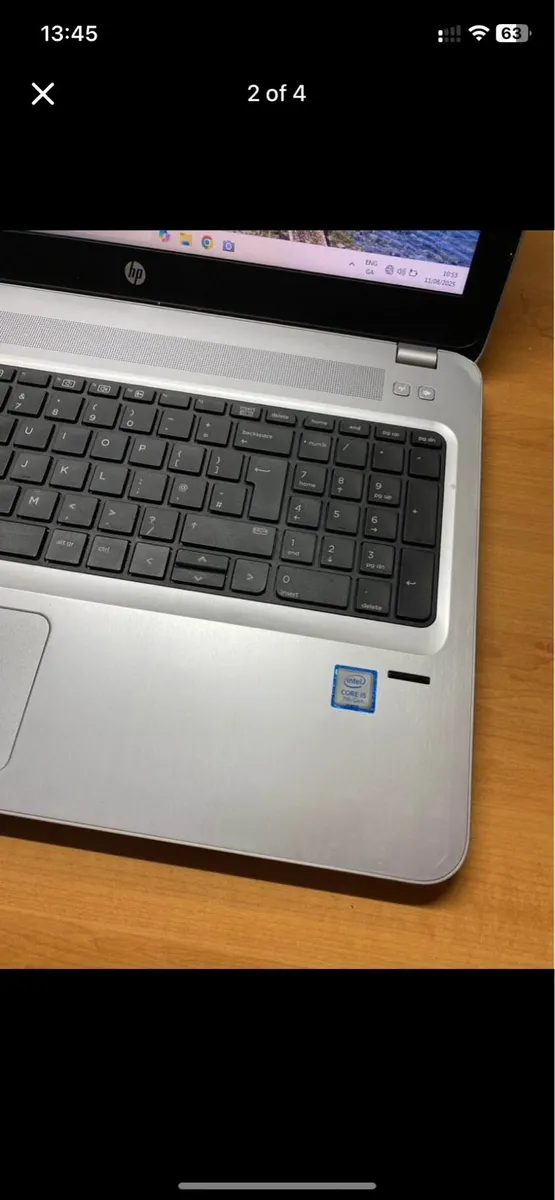 Hp laptop i5 8-256 windows - Image 2