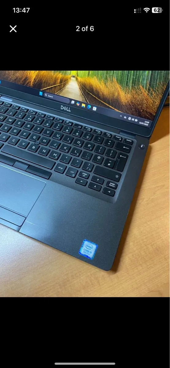 4 x Dell laptop i5 pro 8-256 windows - Image 2