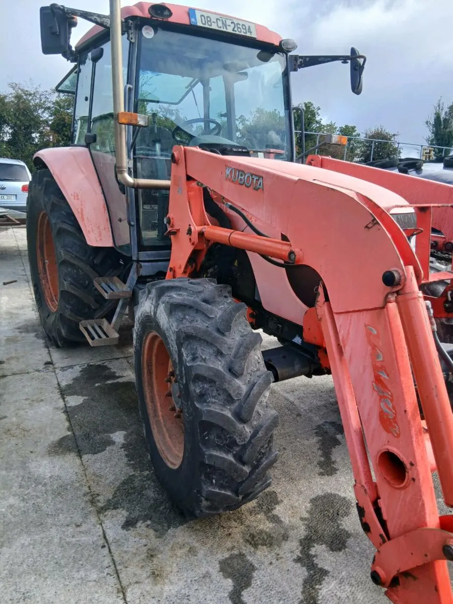 Kubota and forklift - Image 1