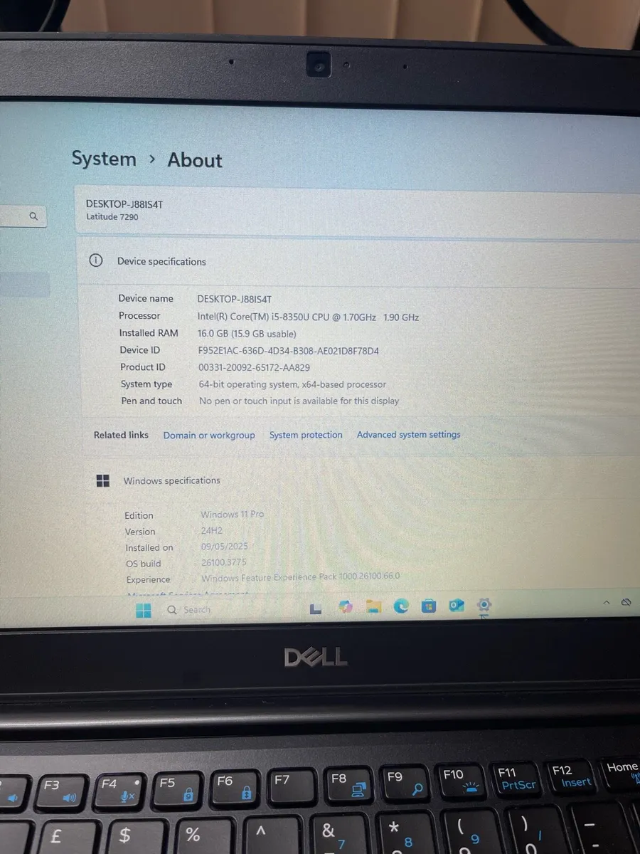 Dell laptop i5 pro 16-256 windows - Image 4