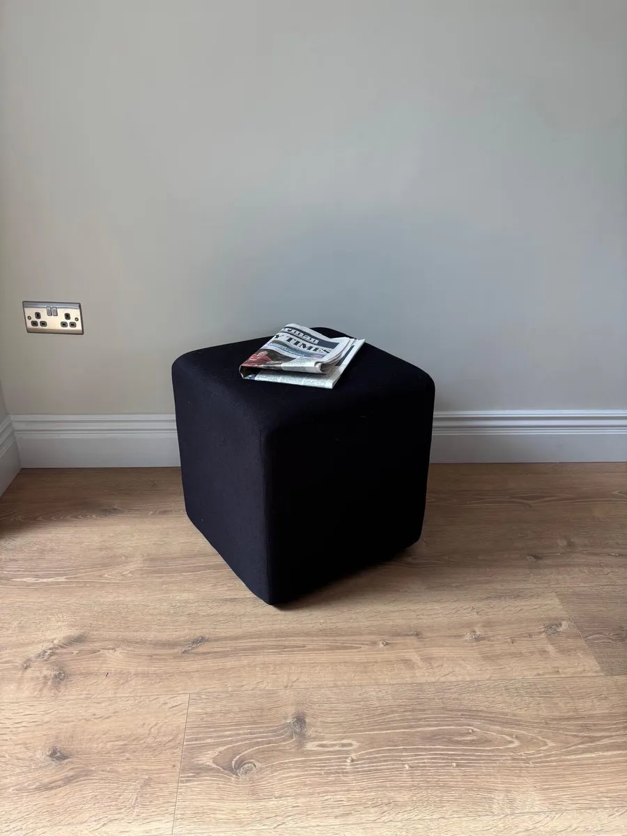 Black foot stool - Image 3