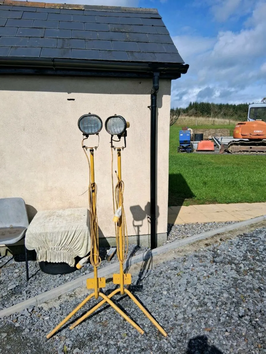 110 volt tripod lights