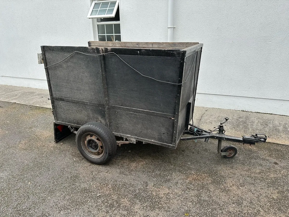6 ‘X 3’ Single Axle High Side Trailer - Image 3