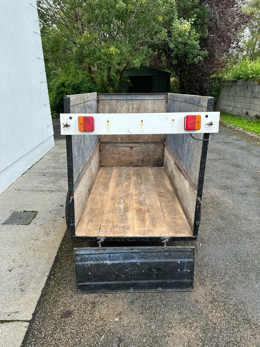6 ‘X 3’ Single Axle High Side Trailer - Image 4