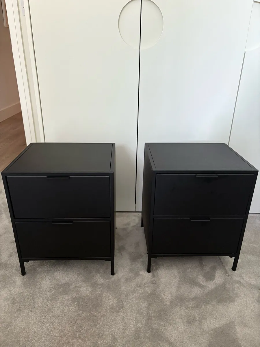 2 bedroom side tables - Image 1