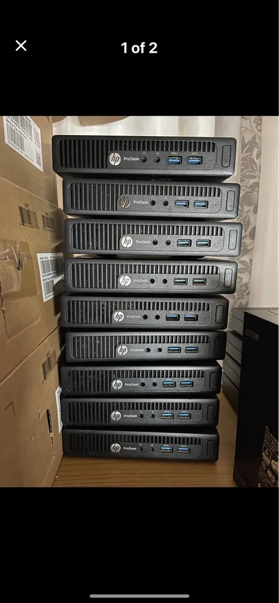 10 x Hp mini pc desktop for sale - Image 1