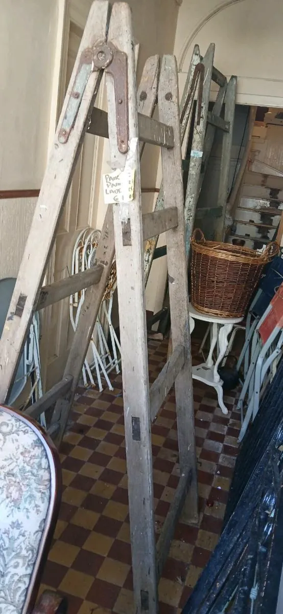 Pair of Painters platform  Ladders - Image 1
