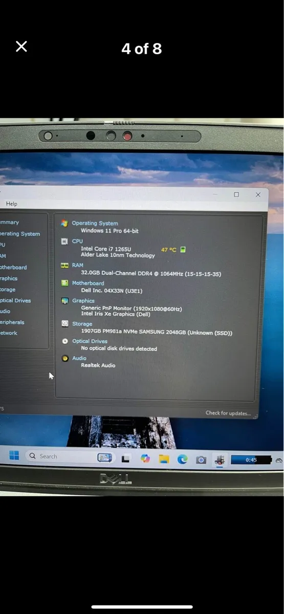 Dell i7 pro 32gb 2TB SSD win 11 pro - Image 4
