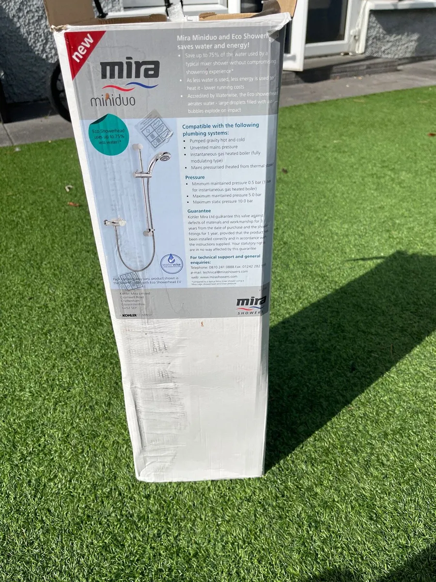 Mira mini duo eco shower head