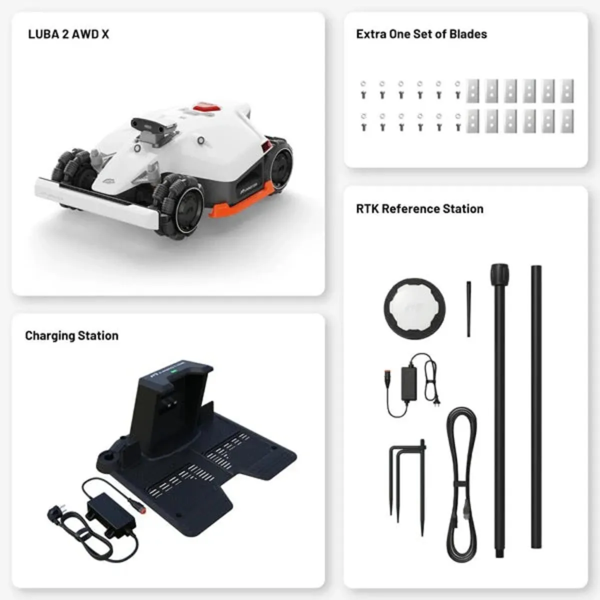 Mammotion Luba 2 AWD 3000X Robotic Lawnmower - Image 4