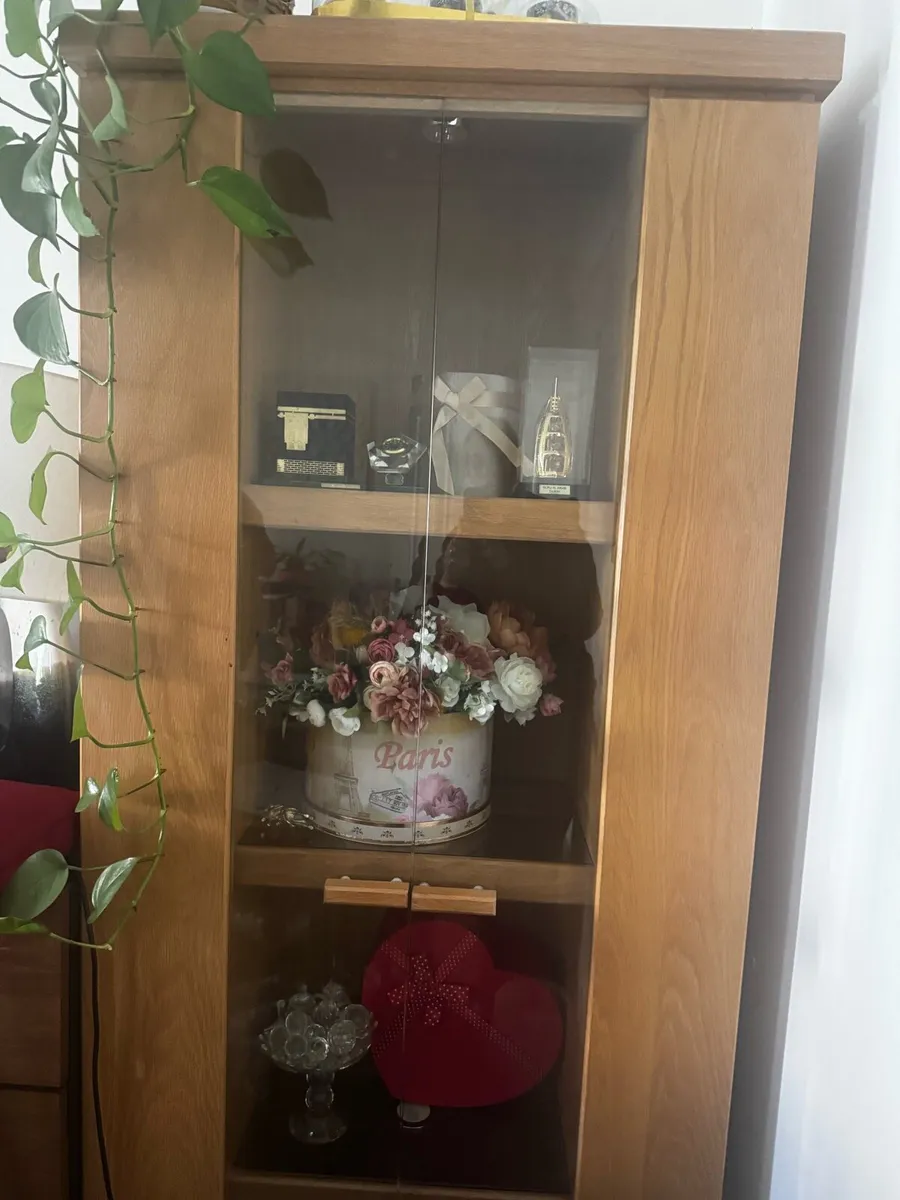 Solid wood cabinet