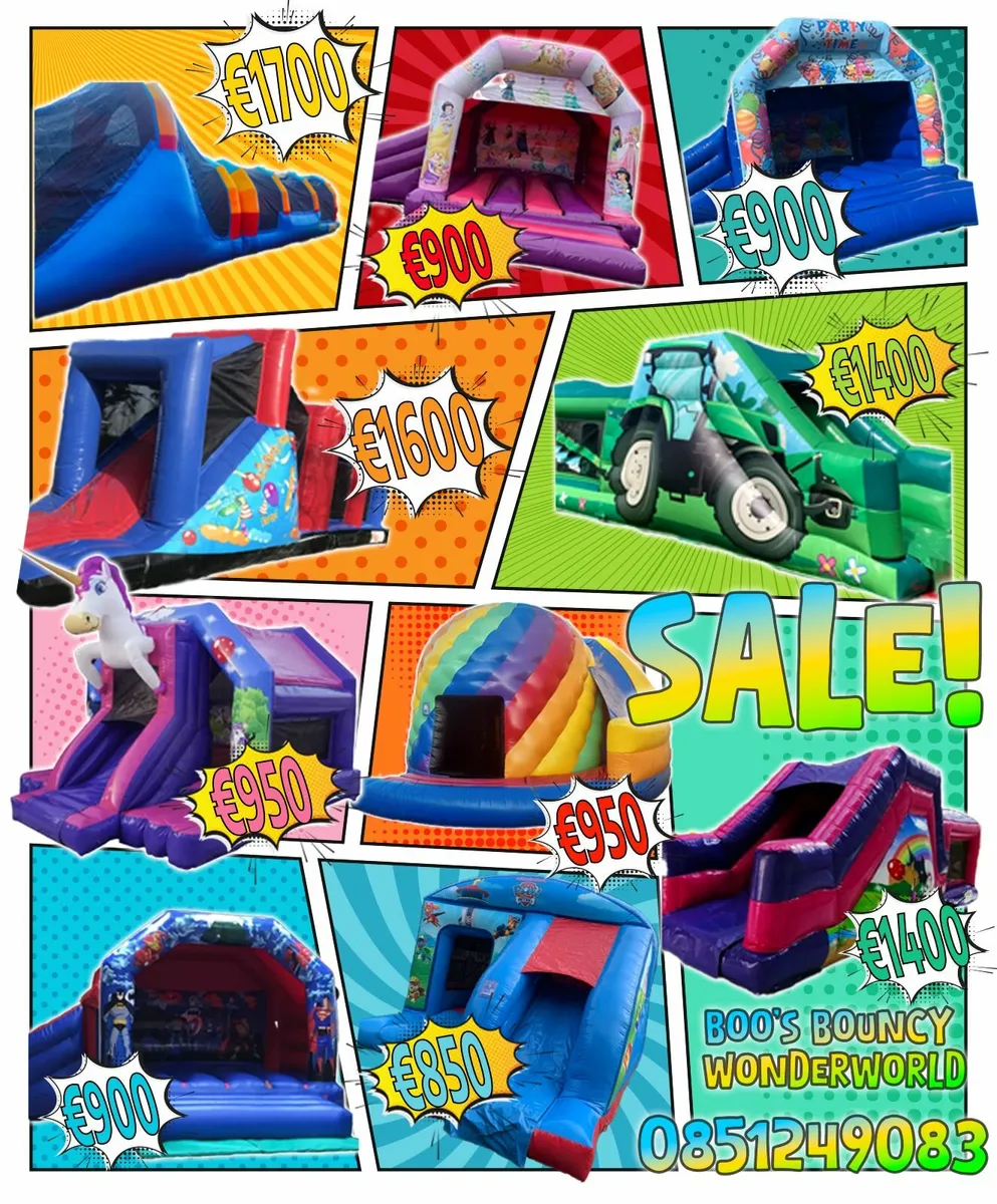 Inflatables Sale - Units Available from €850 - Image 1