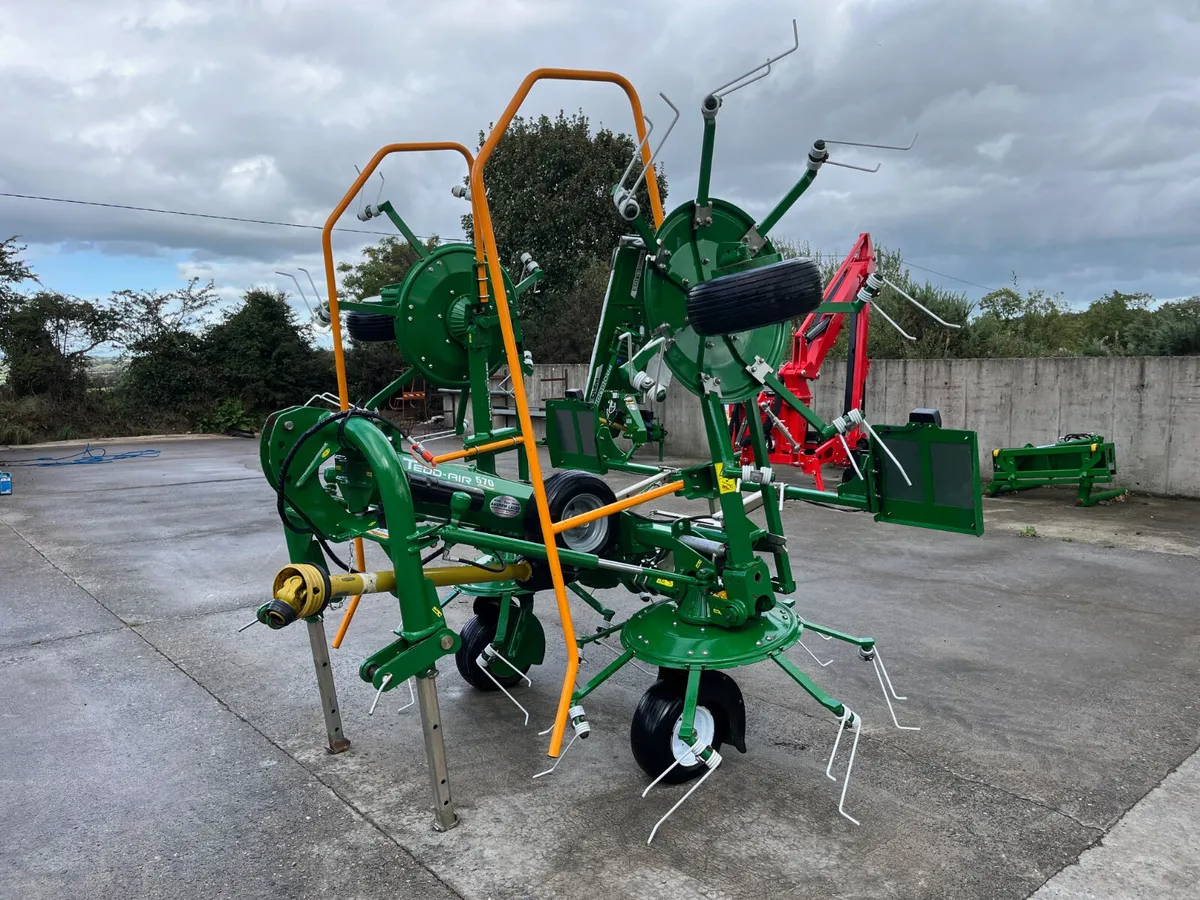 Malone 570---4 Row Tedder - Image 1