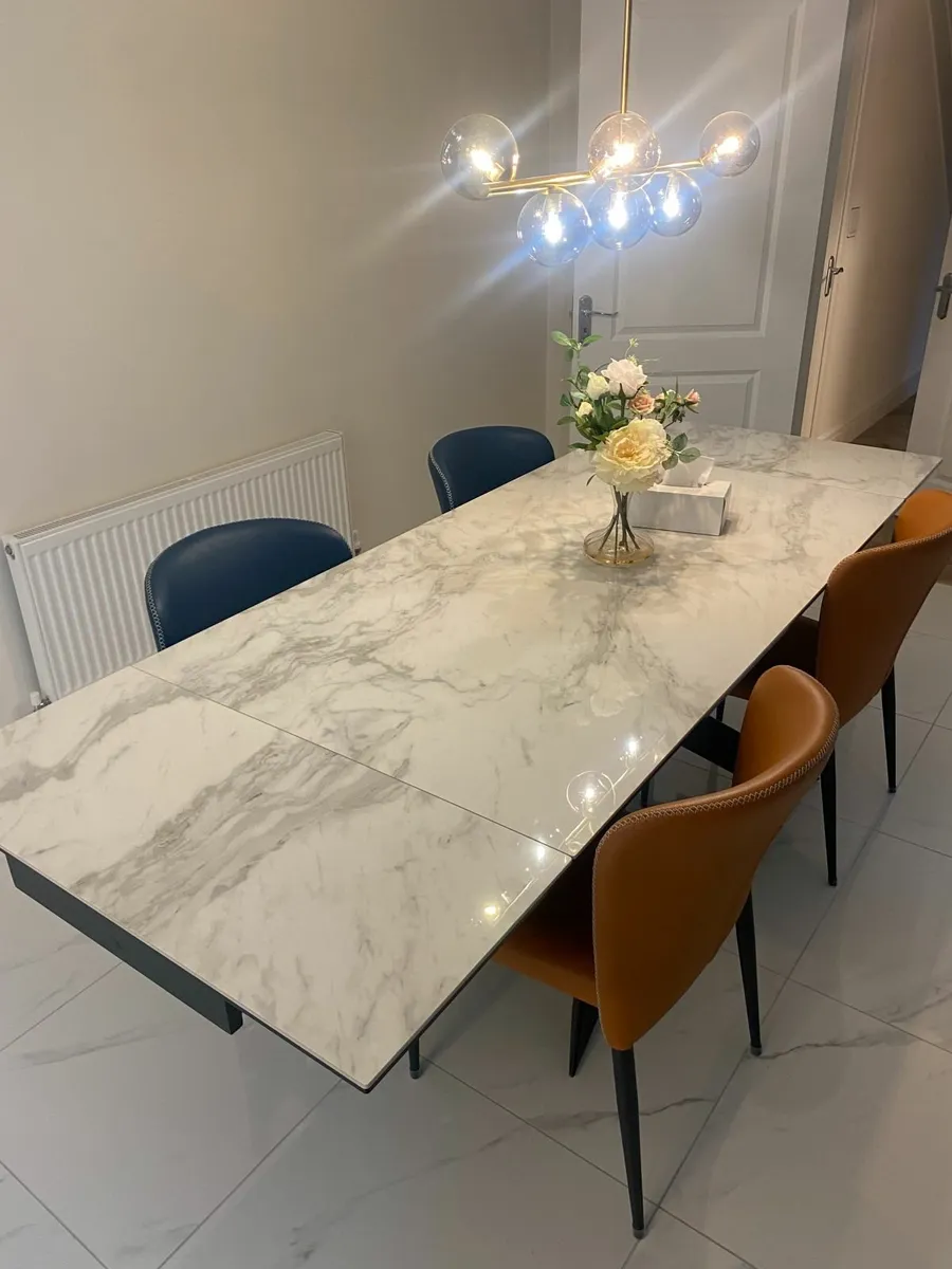 Lumi Rectangular Extending Dining Table - Image 1