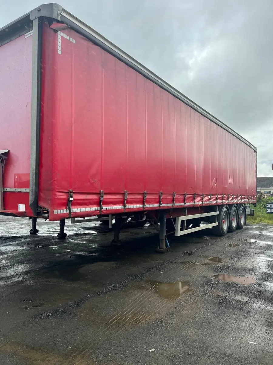 Montracon 2018 Curtainside Tri-Axle Trailer - Image 1