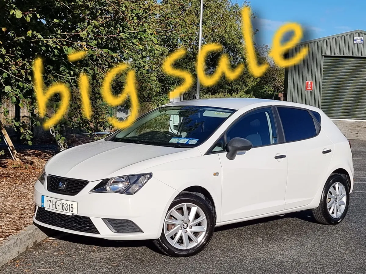 2017 SEAT IBIZA 1.0L NCT&TAXED €9,990 - Image 1
