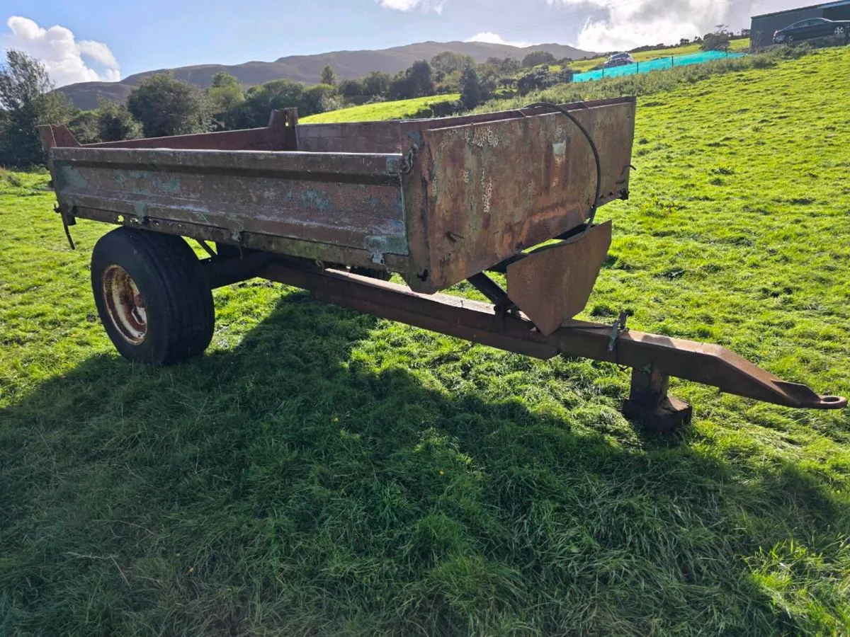 11x7 steel tipping trailer - Image 4