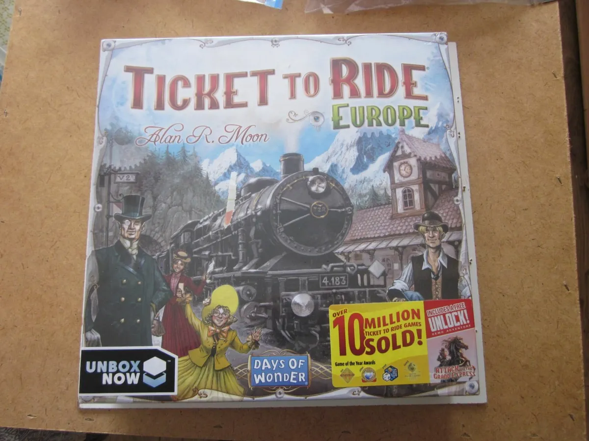 New Ticket To Ride Europe Board Game - Image 1