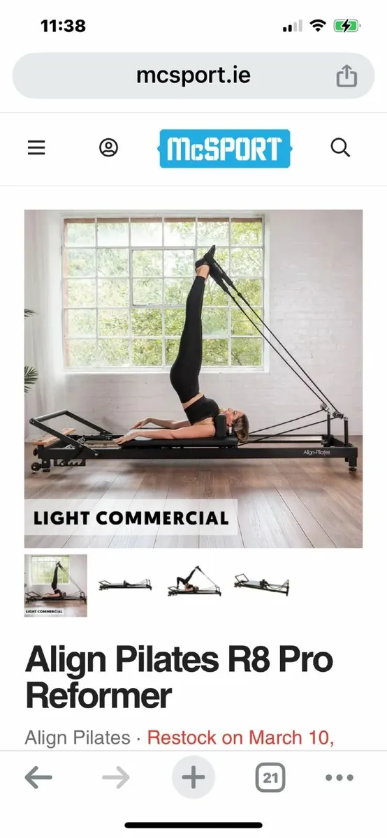 Pilates Reformers x 2 - Image 1