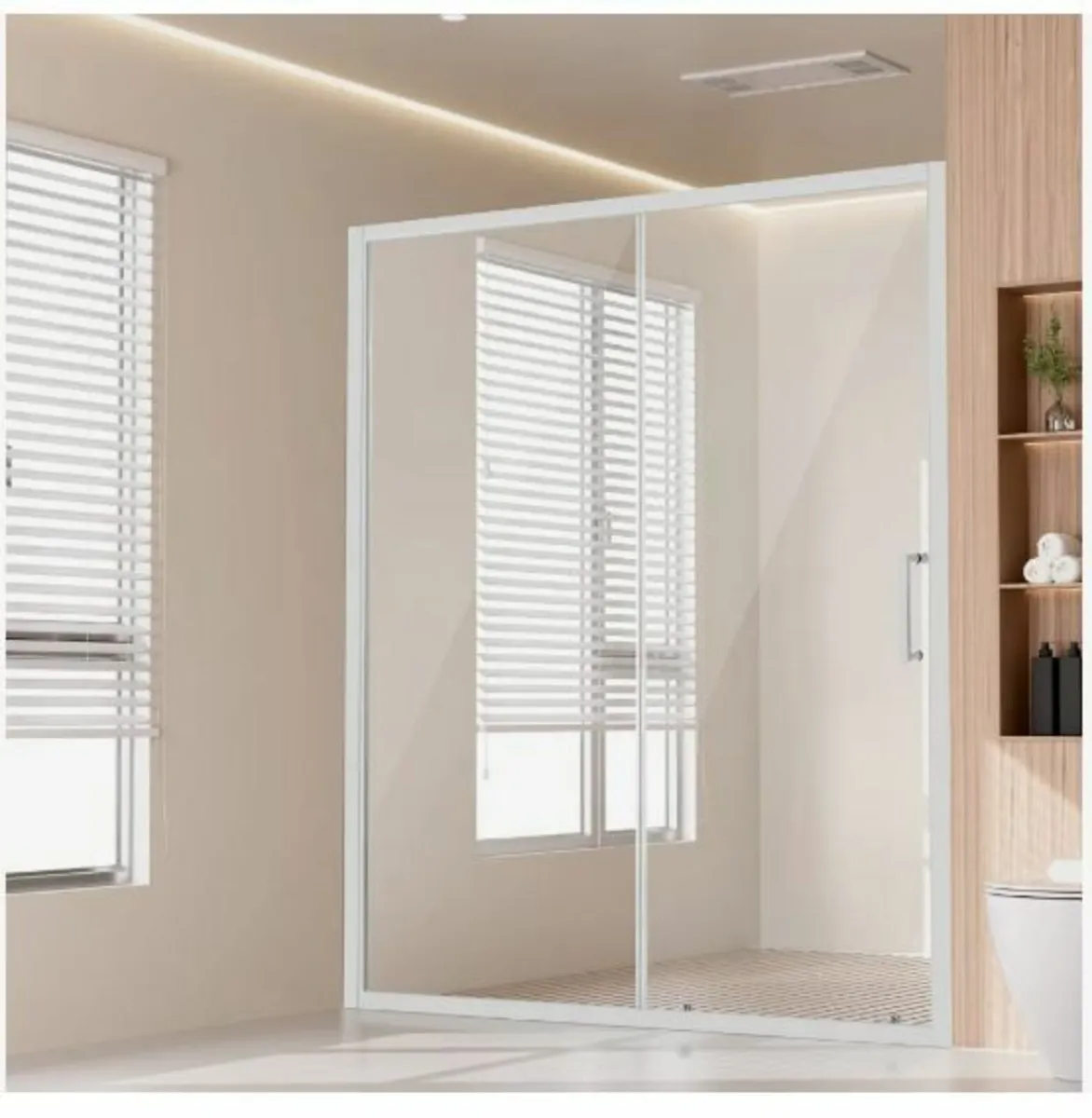 Semi-frameless Shower Door - Image 1