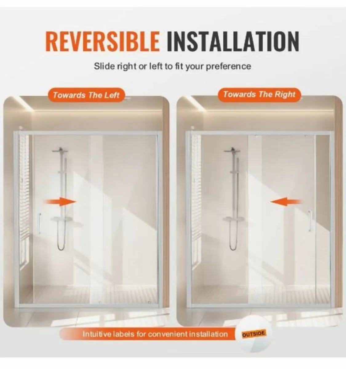 Semi-frameless Shower Door - Image 4